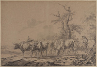 Y 101
<br/>
Een herder met zijn vee
<br/>
<em>Kobell, Jan Baptist (1778-1814)</em>